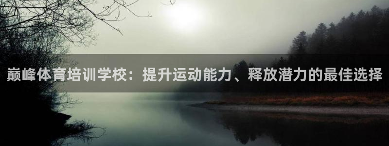 欧陆娱乐注册链接怎么弄的：巅峰体育培训学校：提升运动