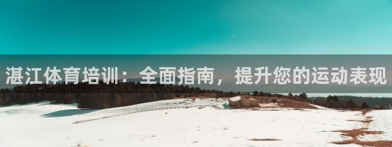 欧陆娱乐注册代理多少钱一个月：湛江体育培训：全面指南