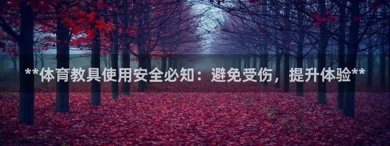 欧陆娱乐怎么注册会员号：**体育教具使用安全必知：避