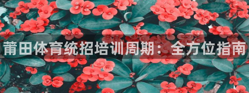 欧陆娱乐公司产品介绍怎么写：莆田体育统招培训周期：全