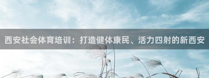 欧陆娱乐能赚钱吗：西安社会体育培训：打造健体康民、活